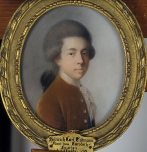 Heinrich Carl Erdmann, Carolath-Beuthenin prinssi tekijältä Johann Philipp Bach