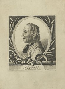 Jakob Kleinjogg Gujerin muotokuva 1718-1785, 1772. tekijältä Johann Rudolf Schellenberg