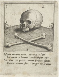 Vanitas Kuvaus kallolla ja kahdella luulla