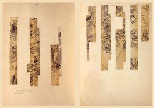 Fragmentaarinen taivaanpallo. LOC 2016586440 tekijältä Johann Schöner