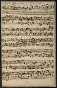 Lisää MS 35021, f.14 Prelude 17 è Fuuga, kappaleesta "Das Wohltemperierte Clavier"