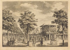 Vauxhall Gardens mostra el Gran Passeig a l