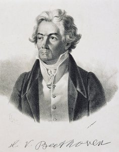 Ludwig van Beethovenin muotokuva (Bonn tekijältä Johann Stephan Decker