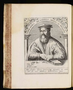 Conrad Gessner tekijältä Johann Theodor de Bry