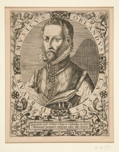 Orlando Lassuksen muotokuva, J.J. Boissard, tekijältä Johann Theodor de Bry