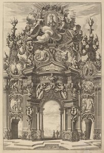 Riemukaari Henrik II:lle tekijältä Johann Ulrich Kraus, after Peter Schubert von Ehrenberg
