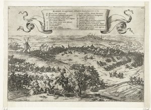 Alva assetja Bergen a Henegouwen, 1572 Recuperació de les muntanyes, Albano Gubernatore. 1572 (títol a l