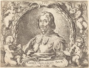 Erilaisten frontispiece-taistelujen oikkuja, 1635. tekijältä Johann Wilhelm Baur