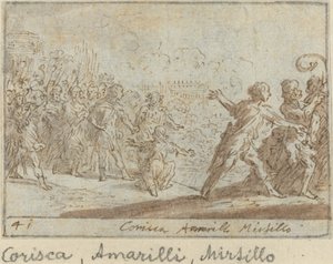 Corisca, Amarilli ja Mirtillo, 1640.