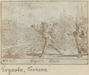 Ergasto ja Corisca, 1640.