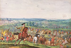 Kuningas Kustaa Adolphus Lutzenin taistelussa