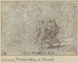 Silvio, Dorinda ja Linco, 1640.