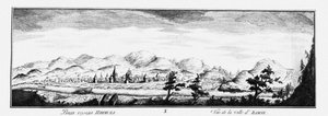 Näkymä Ilimskiin, noin 1735