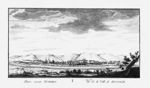 Näkymä Kuznetskiin, noin 1735