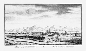 Näkymä Selenginskiin, noin 1735