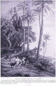 Abraham saapuu Palestiinan maahan vuonna 2250 eaa