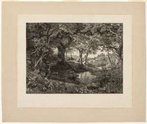 Suuri italialainen maisema tekijältä Johann Wilhelm Schirmer