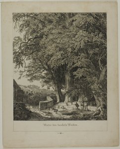 Varjoisan lehmuksen alla tekijältä Johann Wilhelm Schirmer