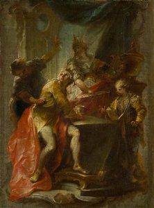 Pyhän Edwardin, kuningas ja marttyyri, murha, noin 1750