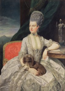 Arkkiherttuatar Maria Christine Habsburg-Lothringen (1742-98), Itävallan keisarinna Maria Theresan (1717-80) ja Itävallan keisari Francis I:n (1742-98) tytär