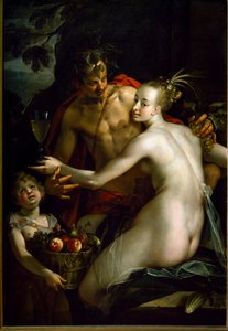 Bacchus, Ceres ja Amour (maalaus