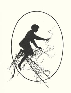 Johanna Beckmannin siluetti (litografia)