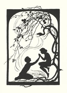 Johanna Beckmannin siluetti (litografia)