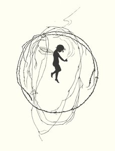 Johanna Beckmannin siluetti (litografia)