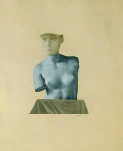 Typique amalgame vertikaalinen du Dada Baargeld - Tyypillinen pystysuora sotku Dada Baargeldin kuvauksena - Johannes Theodor Baargeld (Zentrodada) (1892-1927). Laivalla sekamedia tekijältä Johannes Baargeld