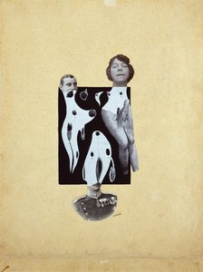 Venus kuninkaiden pelissä - Johannes Theodor Baargeld (Zentrodada) (1892-1927). Kollaasi tekijältä Johannes Baargeld
