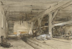 Stalinterieur tekijältä Johannes Bosboom