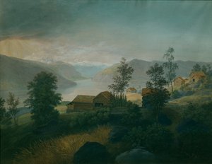 Gudbrandsdalenista (öljy kankaalle)