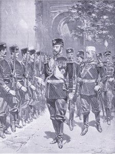 Hänen keisarillinen majesteettinsa tsaari, kuvitus Cassellsin Venäjän ja Japanin sodan historiasta, osa 1, n. 1900