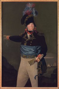 Kenraali Pierre-Jacques (Pierre Jacques) Ostenin (1759-1814) muotokuva, Koekkoek, Johannes Hermanus (1778-1851). Öljy kankaalle. Mitat: 155x102 cm. Yksityinen kokoelma tekijältä Johannes Hermanus Koekkoek