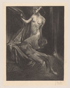 Judith Holofernesin pään ja ruumiin kanssa