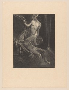 Judith Holofernesin pään ja ruumiin kanssa tekijältä Johannes Josephus Aarts