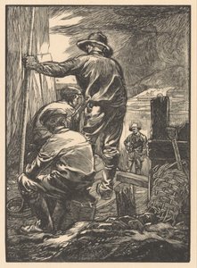 Neljä työntekijää veden äärellä tekijältä Johannes Josephus Aarts