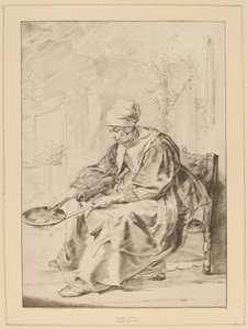 Pannukakkunainen, 1768. tekijältä Johannes Kornlein