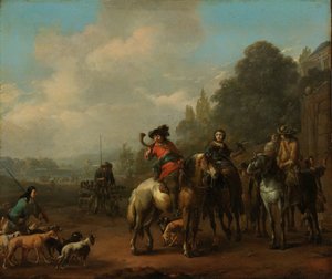 El retorn de la caça finlandesa tekijältä Johannes Lingelbach