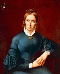 Muotokuva Annette von Droste-Hulshoffista (Munster tekijältä Johannes Sprick