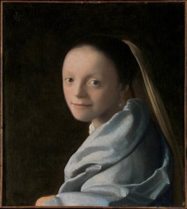 Studie einer jungen Frau tekijältä Johannes Vermeer