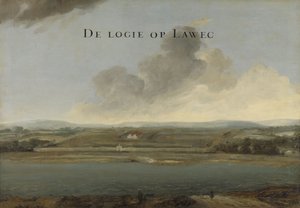 Alankomaiden Itä-Intian yrityksen Lawecin kauppapaikat Kambodžassa, n. 1662-3 tekijältä Johannes Vinckeboons
