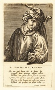 Muotokuva Jan van Eyckistä, alankomaalaisesta varhaisen pohjoisen renessanssin taidemaalari