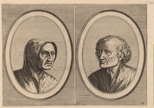 "Erlijcke Lyn" ja "Snoepighe Steeve" tekijältä Johannes and Lucas van Doetechum after Pieter Bruegel the Elder