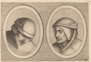 "Houte Klaes" ja "Kommer-stoofs" tekijältä Johannes and Lucas van Doetechum after Pieter Bruegel the Elder