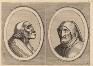 "Pater Muylaert" ja "Mater Bille-bloots" tekijältä Johannes and Lucas van Doetechum after Pieter Bruegel the Elder