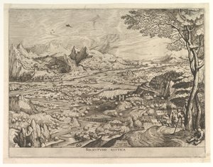 Rustic Solicitude Solicitudo rustica The Large Landscapesista, n. 1555-56.