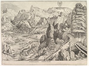 Katuva Magdalena Magdalena Poenitens Suuret maisemat, n. 1555-56.