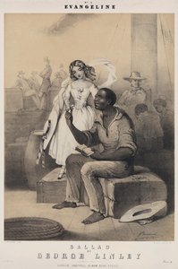 Evangeline, balladi George Linley (litho)