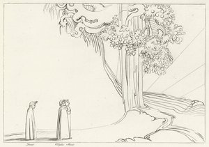 Säälittömyysalue, Kiirastuli, Canto 22 (kaiverrus) tekijältä John (after) Flaxman
